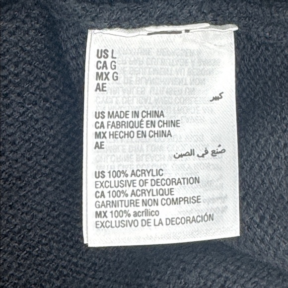 Karen Scott Patchwork Reindeer Sweater Crewneck Size Large - Picture 6 of 8